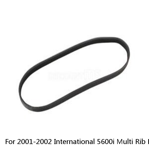 For 2001-2002 International 5600i Multi Rib Belt AC Delco 27348CQ