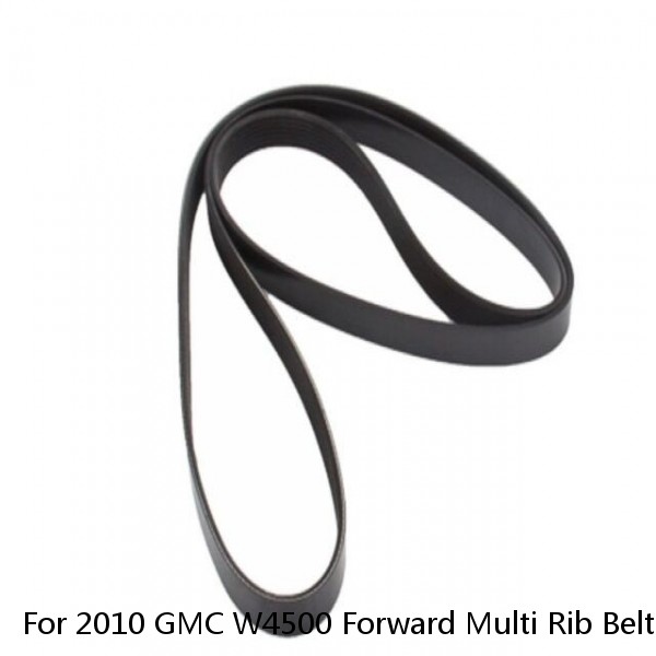 For 2010 GMC W4500 Forward Multi Rib Belt AC Delco 97212BW