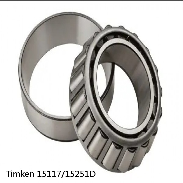 15117/15251D Timken Tapered Roller Bearings #1 small image