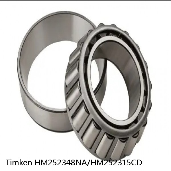 HM252348NA/HM252315CD Timken Tapered Roller Bearings #1 small image
