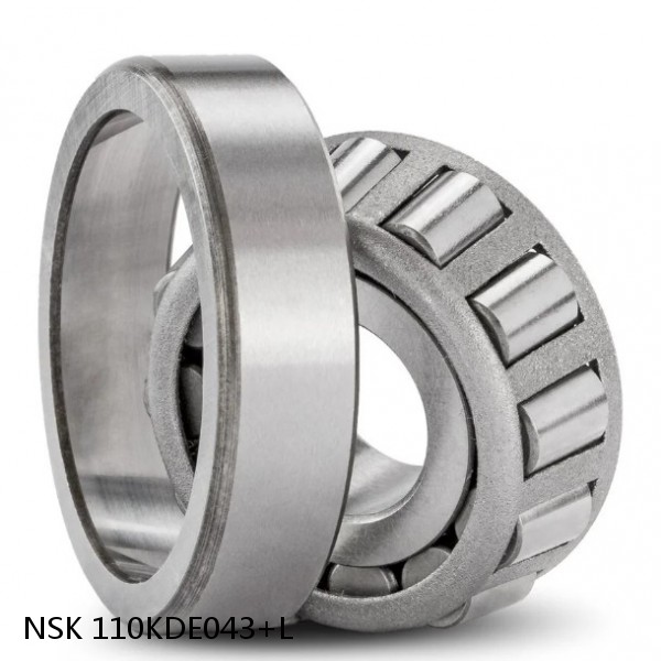 110KDE043+L NSK Tapered roller bearing #1 small image