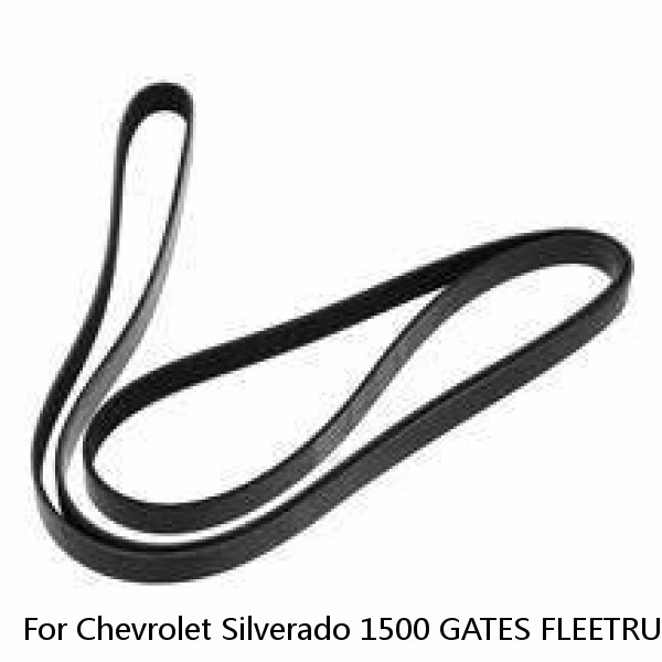 For Chevrolet Silverado 1500 GATES FLEETRUNNER MICRO-V AC Serpentine Belt gy #1 small image