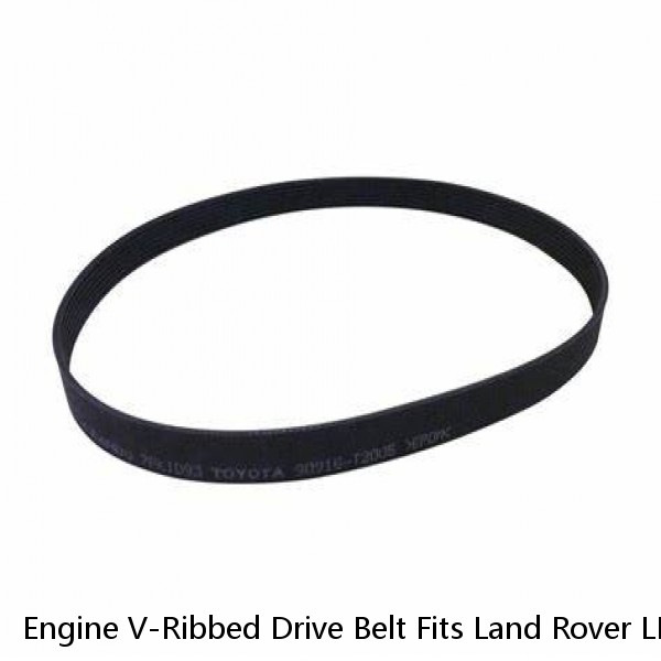 Engine V-Ribbed Drive Belt Fits Land Rover LR2 3.2L 2008-2012 #LR003570 #1 small image