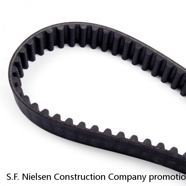 S.F. Nielsen Construction Company promotional San Diego CA belt buckle A.E.