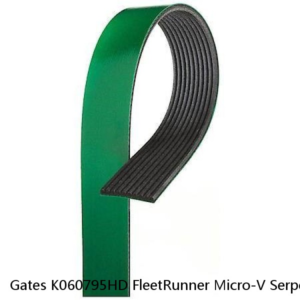 Gates K060795HD FleetRunner Micro-V Serpentine Drive Belt