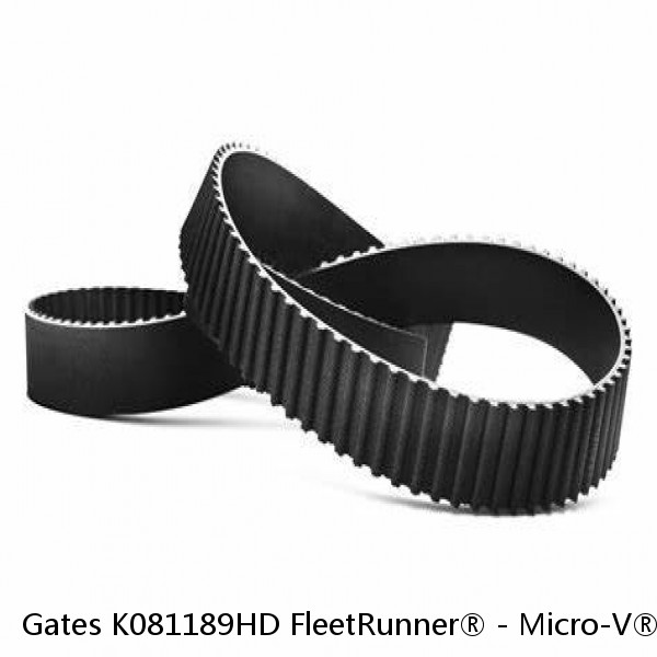 Gates K081189HD FleetRunner® - Micro-V® Belts #1 image