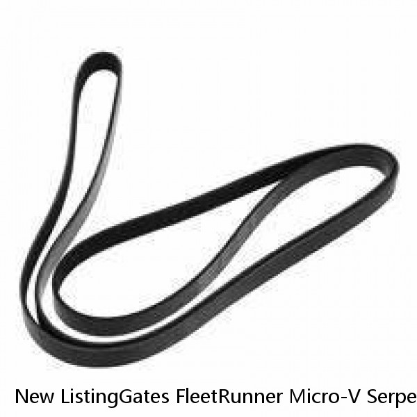 New ListingGates FleetRunner Micro-V Serpentine Belt for 1988-1989 Chevrolet K2500 5.7L ls #1 image