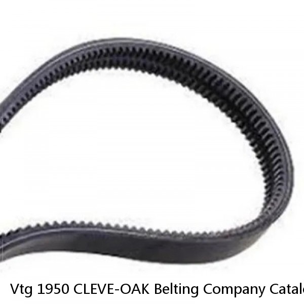Vtg 1950 CLEVE-OAK Belting Company Catalog Industrial Leather Belts Cleveland OH #1 image