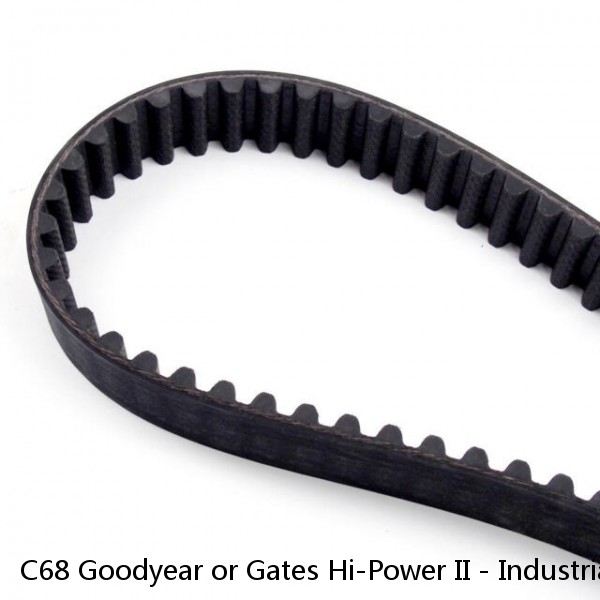 C68 Goodyear or Gates Hi-Power II - Industrial Grade V-Belt - 7/8 x 72 #1 image