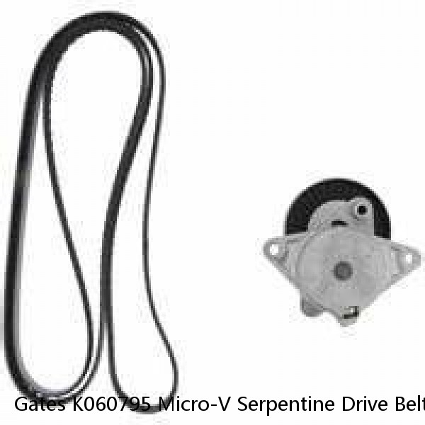 Gates K060795 Micro-V Serpentine Drive Belt #1 image