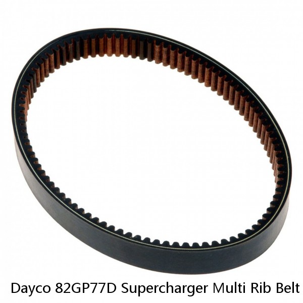 Dayco 82GP77D Supercharger Multi Rib Belt Fits 2010-2016 Audi S4 3.0L V6 #1 image